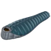 Śpiwory - Śpiwór puchowy Hannah Polar 700 185 cm Kolor: szary/niebieski - miniaturka - grafika 1