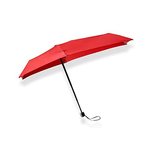 SENZ ° micro foldable storm umbrella passion red, passion red, jeden rozmiar, pasja czerwony, One Size