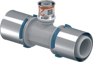 Akcesoria do armatury i ceramiki - Uponor Uponor press composite tee reducer ppsu 40-20-40 1039962 - miniaturka - grafika 1