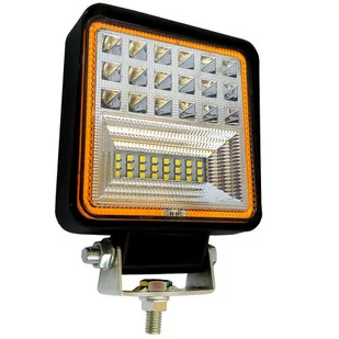 Panel LED lampa robocza halogen 126W 12-24V CREE - Oświetlenie warsztatowe - miniaturka - grafika 1