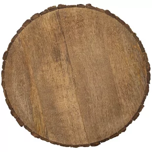 Orion Podkładka drewniana podstawka krążek drewniany deska do serwowania plaster drewna 39 cm - Deski do krojenia - miniaturka - grafika 1