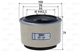 Filtr paliwa Valeo 587180 - Filtry paliwa - miniaturka - grafika 1