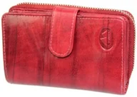 Portfele - Portfel Damski Skóra Naturalna El Forrest Średni Z Suwakiem Piórnik 821 58 RFID BORDOWY 13,5 x 8,5 x 3,5 [cm] - miniaturka - grafika 1