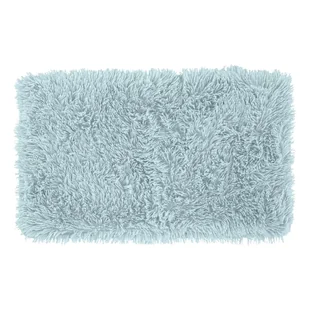 Turkusowy dywanik łazienkowy 50x80 cm Cuddly – Catherine Lansfield - Dywaniki łazienkowe - miniaturka - grafika 1