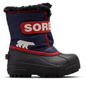 Buty dla chłopców - Śniegowce Sorel Snow Commander™ Boot 2114101466 Granatowy - miniaturka - grafika 1