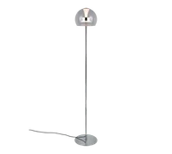 Lampy stojące - TRIO FLYNT 431610106 futurystyczna lampa stojąca szklana LED 11W CCT wykończenie chromowe - miniaturka - grafika 1