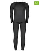 Kalesony - Maier Sports 2-częściowy zestaw bielizny narciarskiej "Adrian" w kolorze antracytowym - miniaturka - grafika 1