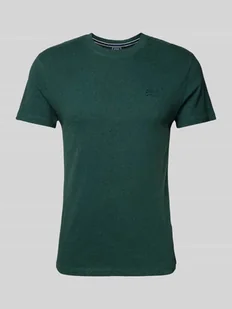 T-shirt z wyhaftowanym logo - Koszulki męskie - miniaturka - grafika 1