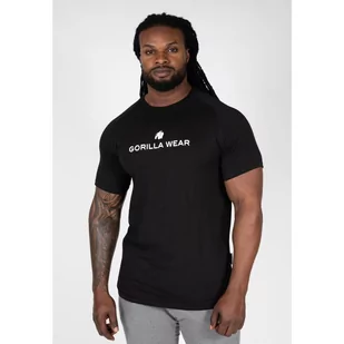 Koszulka fitness męska Gorilla Wear Davis T-shirt czarna - Koszulki sportowe męskie - miniaturka - grafika 1