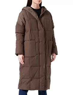 Kurtki damskie - Mexx Damska kurtka z kapturem oversized Parka, oliwkowa, M/L - grafika 1