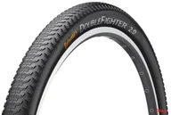 Opony rowerowe - Opona CONTINENTAL Double Fighter III, 28x1 3/8x1 5/8" 37-622 cz/sw - miniaturka - grafika 1