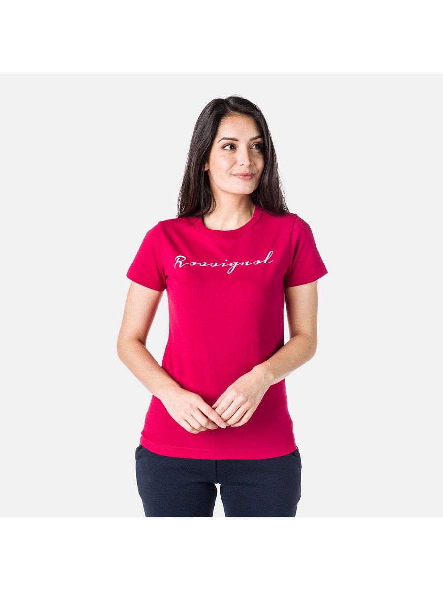 T-Shirt Rossignol W LOGO ROSSI TEE S