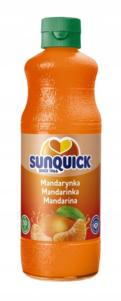 Sunquick Koncentrat napoju o smaku mandarynki 700 ml
