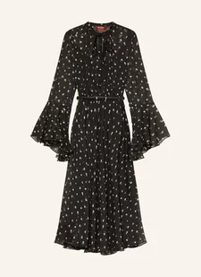 Max Mara Studio Sukienka Z Jedwabiu Klenia schwarz - Sukienki - miniaturka - grafika 1