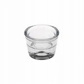 Świeczniki - Świecznik Szklany Grube Szkło 2w1 Świecznik do Zalewu Świec JMD Group h 4,5 - miniaturka - grafika 1