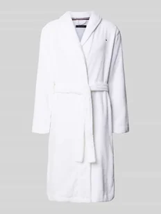 Szlafrok o kroju regular fit z czystej bawełny - Szlafroki męskie - miniaturka - grafika 1