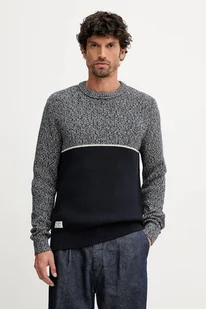 Pepe Jeans sweter bawełniany męski kolor granatowy ciepły PM7000019 - Swetry męskie - miniaturka - grafika 1