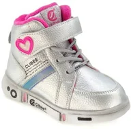 Śniegowce damskie - Śniegowce dziecięce botki Clibee H-277 srebrne - miniaturka - grafika 1