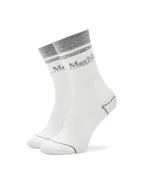 Skarpetki damskie - Max Mara Leisure Skarpety wysokie damskie Gabarra 2426556018 Szary - miniaturka - grafika 1