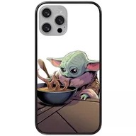 Etui i futerały do telefonów - ERT GROUP etui na telefon Apple Iphone 13 MINI, case oryginalny i oficjalnie licencjonowany przez Star Wars, wzór Baby Yoda 027, wykonany z hartowanego szkła, etui ochronne - miniaturka - grafika 1