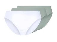 Majtki damskie - esmara® Majtki figi damskie, 3 pary (Miętowy/biały, XXL (52/54)) - miniaturka - grafika 1