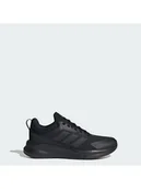 Buty dla dziewczynek - adidas Sneakersy Fortarun 4.0 JQ5166 Czarny - miniaturka - grafika 1