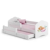 Łóżka dla dzieci i młodzieży - Łóżko podwójne FALA 160x80 Syrenka - miniaturka - grafika 1