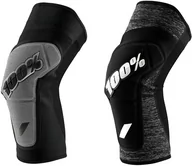 Ochraniacze - 100% Ridecamp Knee Pads, czarny/szary M 2022 Ochraniacze kolan - miniaturka - grafika 1