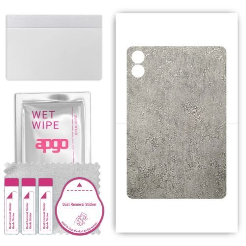 folia naklejka skórka strukturalna na TYŁ do Xiaomi Poco Pad - Beton - apgo SKINS