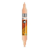Kredki, ołówki, pastele i pisaki - Marker akrylowy Molotow One4All Acrylic Twin - peach pastel 117 - miniaturka - grafika 1