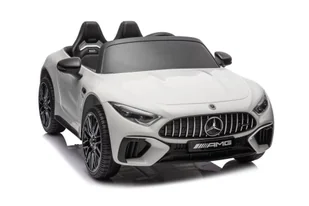 Auto Na Akumulator Mercedes AMG SL63 Biały - Pojazdy elektryczne dla dzieci - miniaturka - grafika 1