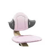 Krzesełka do karmienia - Stokke Nomi poduszka do krzesełka Grey Pink - miniaturka - grafika 1