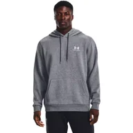 Bluzy sportowe męskie - Bluza męska Under Armour Essential Fleece Hoodie - miniaturka - grafika 1
