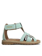 Buty dla dziewczynek - Primigi Sandały 3933200 M Niebieski - miniaturka - grafika 1
