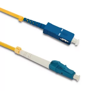 Qoltec Patchcord Światłowodowy SC/UPC-LC/UPC SM 9/125 G652D 5m 54341 - Patchcordy - miniaturka - grafika 2