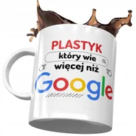 Kubki - Kubek Dla Plastyka Plastyk Który Wie Więcej z Nadrukiem ze Zdjęciem + Opakowanie na prezent (wzór 03) - miniaturka - grafika 1