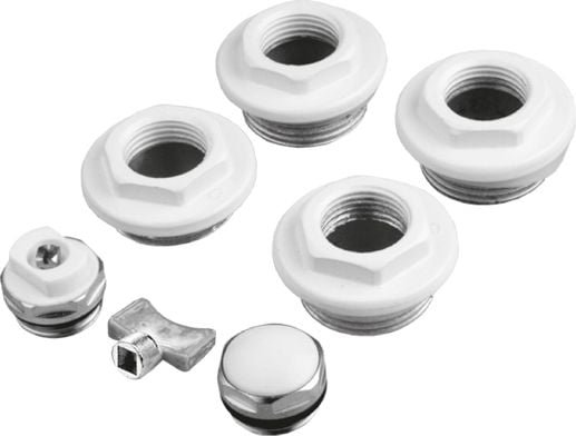 Perfexim Komplet do podł grzejnika aluminiowego PHA-042 1/2