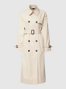 Trencz z paskiem w talii - Płaszcze męskie - miniaturka - grafika 1