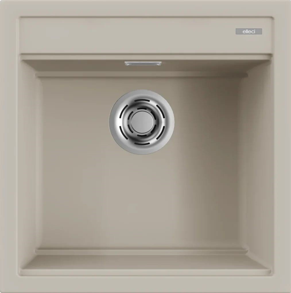 ELLECI Zlew BEST 104 champagne (K95) KERATEK (LKB10495)