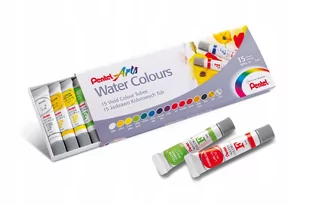 Pentel Farba akwarelowa WFRS-15 15 kolorów - Przybory szkolne - miniaturka - grafika 1