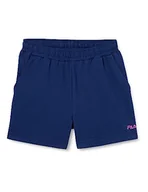 Spodenki damskie - FILA Dziewczęce szorty BersenBRUECK Shorts, Medieval Blue, 170/176, Medieval Blue, 170/176 cm - miniaturka - grafika 1