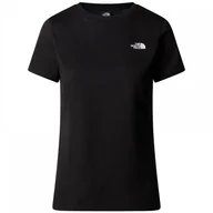Koszulki sportowe damskie - Koszulka damska The North Face W S/S Simple Dome Slim Tee Rozmiar: M / Kolor: czarny - miniaturka - grafika 1
