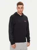 Bluzy męskie - Reebok Bluza Logo Mash Up 100075616 Czarny Relaxed Fit - miniaturka - grafika 1