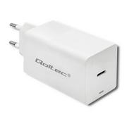 Ładowarki do telefonów - Qoltec Ładowarka Ładowarka GaN FAST 65W | 5-20V | 3-3.25A | USB typ C PD 51777 - miniaturka - grafika 1