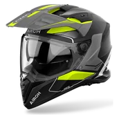 Kaski motocyklowe - Kask Adventure Airoh Bandit Żółty MatowyS - miniaturka - grafika 1