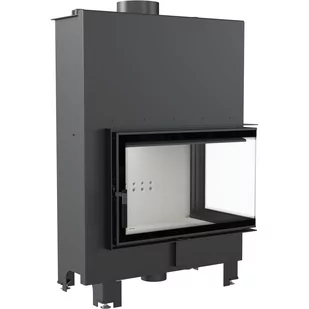Kratki.pl Marek Bal Kominek z płaszczem wodnym MBO Prawy 15 kW  200 MBO/PW/15/P/BS/W - Kominki wolnostojące - miniaturka - grafika 1