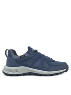 Buty trekkingowe damskie - Jack Wolfskin Trekkingi Woodland 2 Texapore Low 4051341 Granatowy - miniaturka - grafika 1