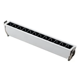 Listwa podtynkowa LED DPM STLSL-12W-W Biały - Lampy pozostałe - miniaturka - grafika 1