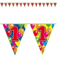 Baby shower i roczek - Folat Baner flagi "Urodziny 1 - Roczek Balony", FOLAT, 1000 cm FL04531 - miniaturka - grafika 1