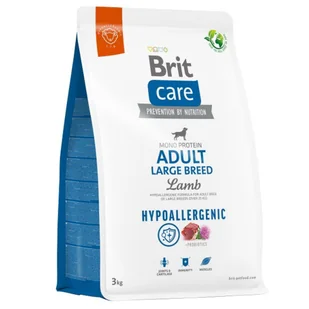 BRIT CARE Dog Hypoallergenic Adult Large Breed Lamb 3kg - Sucha karma dla psów - miniaturka - grafika 5